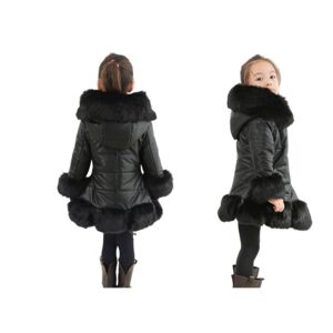 Xcsgsra (Black, 11-12 Years) Girls Kids Winter Coats Jackets PU Fur Hooded Warm Xcsgsra (Black, 11-12 Years) Girls Kids Winter Coats Jackets PU Fur Hooded Warm