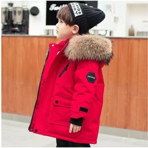 Xcsgsra (Red, 6-7Years) Kids Boys Coat Hooded Parka Jacket Outwear Thick Xcsgsra (Red, 6-7Years) Kids Boys Coat Hooded Parka Jacket Outwear Thick