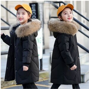Xcsgsra (Black, 7-8Years) Kids Girl Coat Fur Hooded Parka Jacket Warm Winter Xcsgsra (Black, 7-8Years) Kids Girl Coat Fur Hooded Parka Jacket Warm Winter