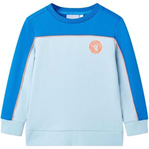 VidaXL (92 (1.5-2y)) Kids' Sweatshirt Children Long Sleeves Pullover Top Bright Blue an VidaXL (92 (1.5-2y)) Kids' Sweatshirt Children Long Sleeves Pullover Top Bright Blue an