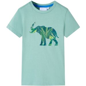 VidaXL (khaki, 116 (5-6y)) Kids' T-shirt Short Sleeves Children's T Shirt Tee Toddler T VidaXL (khaki, 116 (5-6y)) Kids' T-shirt Short Sleeves Children's T Shirt Tee Toddler T