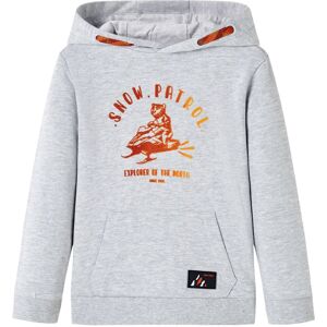 VidaXL (grey, 128 (7-8y)) Kids' Hooded Sweatshirt Children Pullover Hoodie Navy Melange VidaXL (grey, 128 (7-8y)) Kids' Hooded Sweatshirt Children Pullover Hoodie Navy Melange