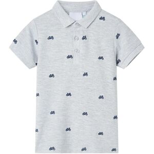 VidaXL (grey, 140 (9-10y)) Kids' Polo Shirt School Children T Shirts Plain Summer Tank VidaXL (grey, 140 (9-10y)) Kids' Polo Shirt School Children T Shirts Plain Summer Tank