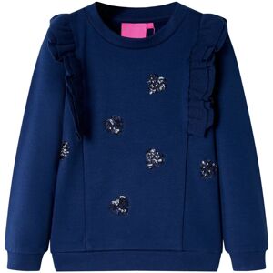 VidaXL (navy, 104 (3-4y)) Kids' Sweatshirt Children's Long Sleeves Pullover Toddler Top VidaXL (navy, 104 (3-4y)) Kids' Sweatshirt Children's Long Sleeves Pullover Toddler Top