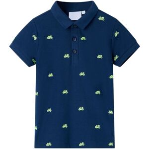 VidaXL (navy, 116 (5-6y)) Kids' Polo Shirt School Children T Shirts Plain Summer Tank T VidaXL (navy, 116 (5-6y)) Kids' Polo Shirt School Children T Shirts Plain Summer Tank T