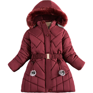 Xcsgsra (Burgundy, 9-10Years) Kids Girls Fur Coat Padded Winter Hooded Jacket UK Xcsgsra (Burgundy, 9-10Years) Kids Girls Fur Coat Padded Winter Hooded Jacket UK