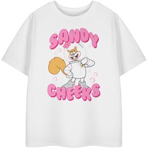 (13-14 Years) SpongeBob SquarePants Short Sleeved T-Shirt (Girls White) (13-14 Years) SpongeBob SquarePants Short Sleeved T-Shirt (Girls White)