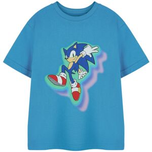 (13-14 Years) Sonic the Hedgehog Short Sleeved T-Shirt (Boys Blue) (13-14 Years) Sonic the Hedgehog Short Sleeved T-Shirt (Boys Blue)