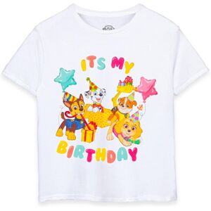 (3-4 Years) Paw Patrol Short Sleeved T-Shirt (Unisex Kids White) (3-4 Years) Paw Patrol Short Sleeved T-Shirt (Unisex Kids White)