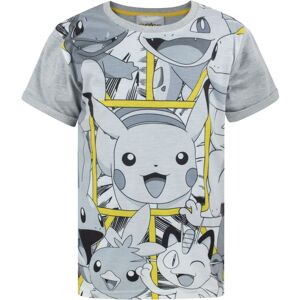 Pokémon Pokemon Short Sleeved T-Shirt (Boys Grey) Pokémon Pokemon Short Sleeved T-Shirt (Boys Grey)
