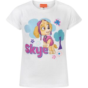 Paw Patrol Short Sleeved T-Shirt (Girls White) Paw Patrol Short Sleeved T-Shirt (Girls White)