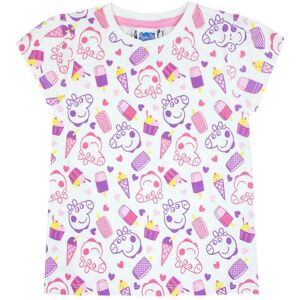 (5-6 Years) Peppa Pig Short Sleeved T-Shirt (Girls White) (5-6 Years) Peppa Pig Short Sleeved T-Shirt (Girls White)