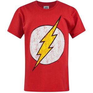 (13-14 Years) DC Comics Short Sleeved T-Shirt (Boys Red) (13-14 Years) DC Comics Short Sleeved T-Shirt (Boys Red)