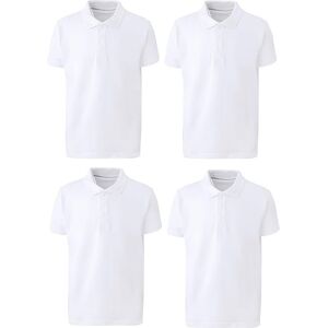 (4-5 Years, 4 Pack White) Panzy 2 or 4 Pack School Boys Girls Unisex Kids Qualit (4-5 Years, 4 Pack White) Panzy 2 or 4 Pack School Boys Girls Unisex Kids Qualit