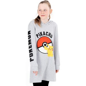 Pokémon (11-12 Years) Pokemon Hoodie Dress Girls Kids Game Gifts Pikachu Grey Jumper Pul Pokémon (11-12 Years) Pokemon Hoodie Dress Girls Kids Game Gifts Pikachu Grey Jumper Pul
