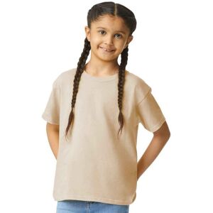 (7-8 Years, Sand) Gildan Childrens/Kids Cotton Lightweight T-Shirt (7-8 Years, Sand) Gildan Childrens/Kids Cotton Lightweight T-Shirt