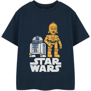(11-12 Years, Navy) Star Wars Boys R2-D2 & C3PO Short-Sleeved T-Shirt (11-12 Years, Navy) Star Wars Boys R2-D2 & C3PO Short-Sleeved T-Shirt