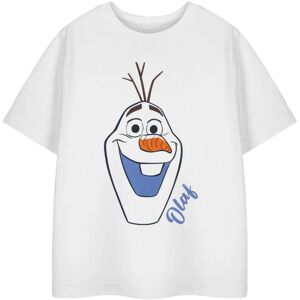 (9-10 Years, White) Disney Girls Olaf Short-Sleeved T-Shirt (9-10 Years, White) Disney Girls Olaf Short-Sleeved T-Shirt