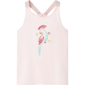 VidaXL Kids' Tank Top Sleeveless Children's Camisole Undershirt Vest Soft Pink 104 VidaXL Kids' Tank Top Sleeveless Children's Camisole Undershirt Vest Soft Pink 104
