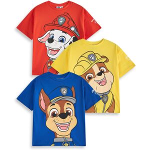 Paw Patrol Multi-Pack of 3 Short-Sleeved T-Shirts (Boys Multicoloured) Paw Patrol Multi-Pack of 3 Short-Sleeved T-Shirts (Boys Multicoloured)