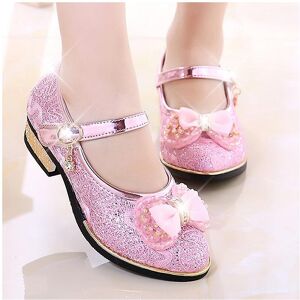 Unbranded (pink, 30) Kids Wedding Dress Shoes Children Princess Shoes Bowtie Leather Shoes Unbranded (pink, 30) Kids Wedding Dress Shoes Children Princess Shoes Bowtie Leather Shoes