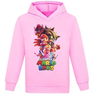 Unbranded (Pink, 7-8Y) The Super Mario Bros Kids Boys Girls Cute Hoodie Long Sleeve Loose Unbranded (Pink, 7-8Y) The Super Mario Bros Kids Boys Girls Cute Hoodie Long Sleeve Loose