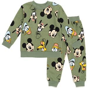 Disney Mickey Mouse Goofy Donald Duck Infant Baby Boys Fleece Sweatshirt and Jog Disney Mickey Mouse Goofy Donald Duck Infant Baby Boys Fleece Sweatshirt and Jog