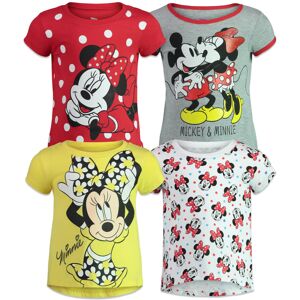 Disney Mickey Mouse Minnie Mouse Infant Baby Girls 4 Pack T-Shirts 18 Months Disney Mickey Mouse Minnie Mouse Infant Baby Girls 4 Pack T-Shirts 18 Months