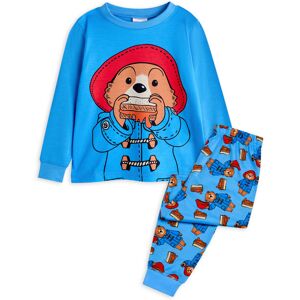 (2-3 Years) Paddington Bear Long Sleeve Long Leg Pyjama Set (Unisex Kids Blue) (2-3 Years) Paddington Bear Long Sleeve Long Leg Pyjama Set (Unisex Kids Blue)