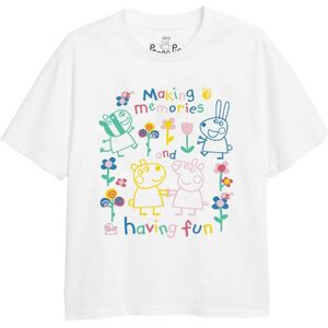 Peppa Pig Girls Fun Friends Outline T-Shirt - T-Shirt Peppa Pig Girls Fun Friends Outline T-Shirt - T-Shirt
