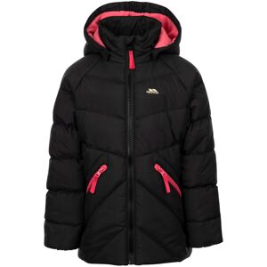 (11-12 Years, Black) Trespass Kids Padded Jacket with Hood Annah (11-12 Years, Black) Trespass Kids Padded Jacket with Hood Annah