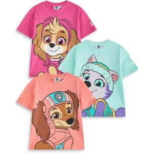 (2-3 Years) Paw Patrol Multi-Pack of 3 Short-Sleeved T-Shirts (Girls Multicolour (2-3 Years) Paw Patrol Multi-Pack of 3 Short-Sleeved T-Shirts (Girls Multicolour