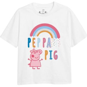 (7-8 Years, White) Peppa Pig Girls Doodle Outline T-Shirt (7-8 Years, White) Peppa Pig Girls Doodle Outline T-Shirt