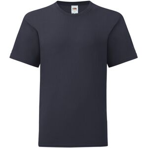 (14-15 Years, Deep Navy) Fruit of the Loom Childrens/Kids Iconic 150 T-Shirt (14-15 Years, Deep Navy) Fruit of the Loom Childrens/Kids Iconic 150 T-Shirt