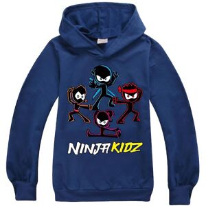 Unbranded (Navy Blue, 9-10 Years) Kids Boys Girls Ninja Kidz Printed Casual Hoodies Long S Unbranded (Navy Blue, 9-10 Years) Kids Boys Girls Ninja Kidz Printed Casual Hoodies Long S