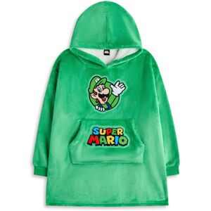 (6-8 Years) Nintendo Blanket Hoodie (Boys Green) (6-8 Years) Nintendo Blanket Hoodie (Boys Green)