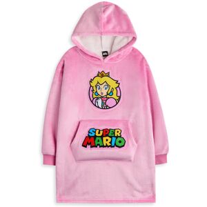 (6-8 Years) Nintendo Blanket Hoodie (Girls Pink) (6-8 Years) Nintendo Blanket Hoodie (Girls Pink)