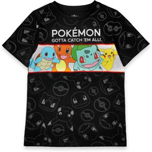 Pokémon (5-6 Years) Pokemon Short Sleeved T-Shirt (Boys Black) Pokémon (5-6 Years) Pokemon Short Sleeved T-Shirt (Boys Black)