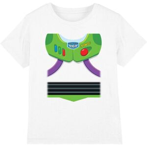 (12-13 Years, White) Toy Story Childrens/Kids Buzz Lightyear Costume T-Shirt (12-13 Years, White) Toy Story Childrens/Kids Buzz Lightyear Costume T-Shirt
