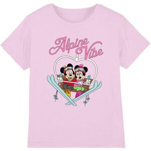 (12-13 Years, Pink) Disney Childrens/Kids Alpine Vibes Mickey Mouse T-Shirt (12-13 Years, Pink) Disney Childrens/Kids Alpine Vibes Mickey Mouse T-Shirt