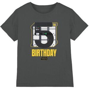 (3-4 Years, Charcoal) Star Wars Childrens/Kids Darth Vader Space 5th Birthday T- (3-4 Years, Charcoal) Star Wars Childrens/Kids Darth Vader Space 5th Birthday T-