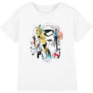 (3-4 Years, White) Star Wars Childrens/Kids Stormtrooper Abstract T-Shirt (3-4 Years, White) Star Wars Childrens/Kids Stormtrooper Abstract T-Shirt