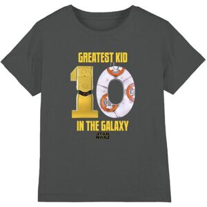 Star Wars Charcoal Kids T-Shirt - 12-13 Years Star Wars Charcoal Kids T-Shirt - 12-13 Years