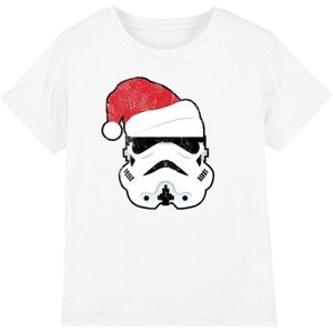 (7-8 Years, White) Star Wars Childrens/Kids Stormtrooper Santa Christmas T-Shirt (7-8 Years, White) Star Wars Childrens/Kids Stormtrooper Santa Christmas T-Shirt