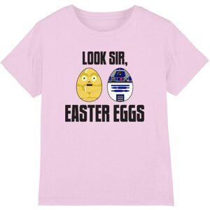 (3-4 Years, Pink) Star Wars Childrens/Kids Look Sir, Easter Eggs T-Shirt (3-4 Years, Pink) Star Wars Childrens/Kids Look Sir, Easter Eggs T-Shirt