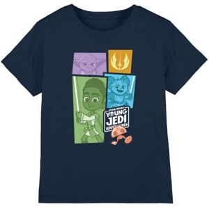 (12-13 Years, Navy) Star Wars Childrens/Kids Young Jedi Adventure Blocks T-Shirt (12-13 Years, Navy) Star Wars Childrens/Kids Young Jedi Adventure Blocks T-Shirt