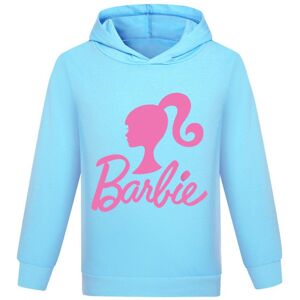 Unbranded (Light Blue, 11-12 Years) Barbie Printed Hoodie Long Sleeve Hooded Sweatshirt To Unbranded (Light Blue, 11-12 Years) Barbie Printed Hoodie Long Sleeve Hooded Sweatshirt To