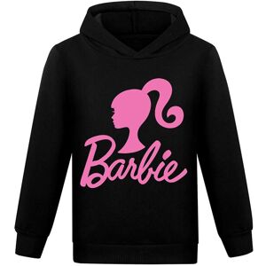 Unbranded (Black, 7-8 Years) Barbie Printed Hoodie Long Sleeve Hooded Sweatshirt Tops Girl Unbranded (Black, 7-8 Years) Barbie Printed Hoodie Long Sleeve Hooded Sweatshirt Tops Girl