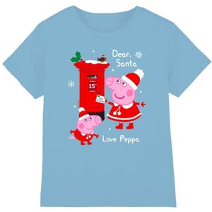 (3-4 Years, Sky Blue) Peppa Pig Childrens/Kids Letter To Santa Peppa And George (3-4 Years, Sky Blue) Peppa Pig Childrens/Kids Letter To Santa Peppa And George