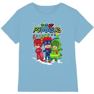 PJ Masks Childrens/Kids Catboy Owlette Gekko Heroes Christmas T-Shirt PJ Masks Childrens/Kids Catboy Owlette Gekko Heroes Christmas T-Shirt